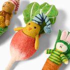 Felt Buddies Napping in Veggies (Set of 3)
