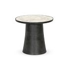 Jozette Outdoor Round Side Table (23&quot;)