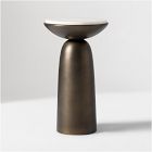 Olina Marble Drink Table (12&quot;)