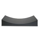 Minimalist Curved Firewood Holder