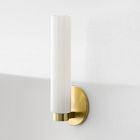 Weston Smooth Glass Indoor/Outdoor Sconce (16&quot;)