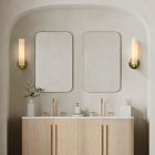 Weston Smooth Glass Indoor/Outdoor Sconce (16&quot;)