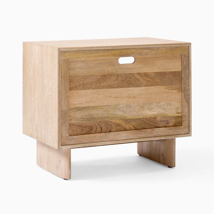 Anton Solid Wood Nightstand - Timeless Elegance | West Elm