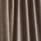 Cotton Velvet Curtain - Mocha