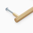 Alden Hexagon Hardware - Antique Brass
