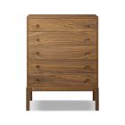 Berriman Walnut 5-Drawer Dresser (32&quot;)