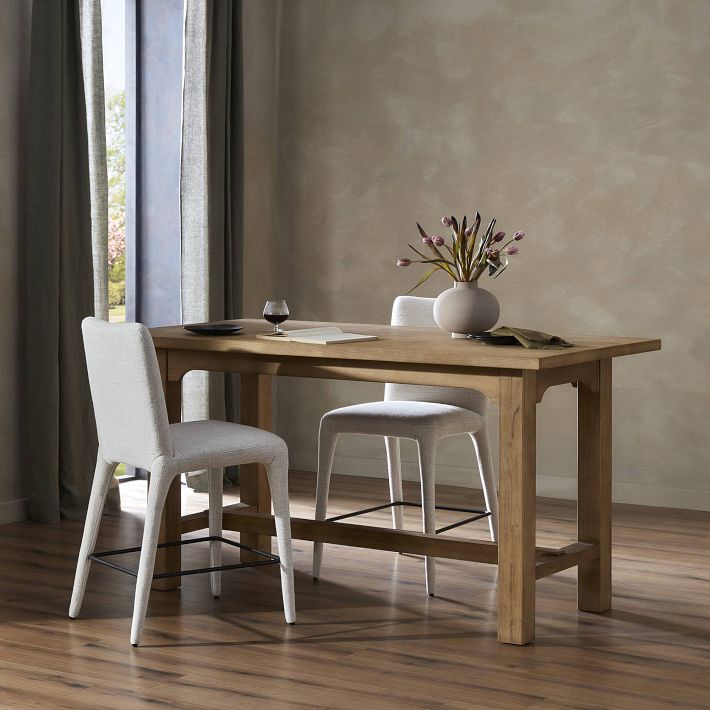 Areg Oak Bar Table (70&quot;)