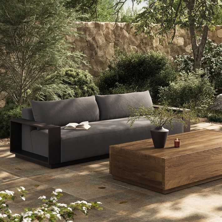 Mairead Outdoor Metal Sofa (106&quot;)