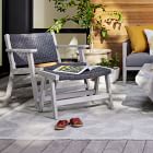 Catania Outdoor Rope Chair - Charcoal
