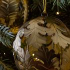 Medium Metal Botanical Mixed Ornaments (Set of 4)