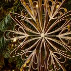 Metal Wire Large Snowflake Ornament