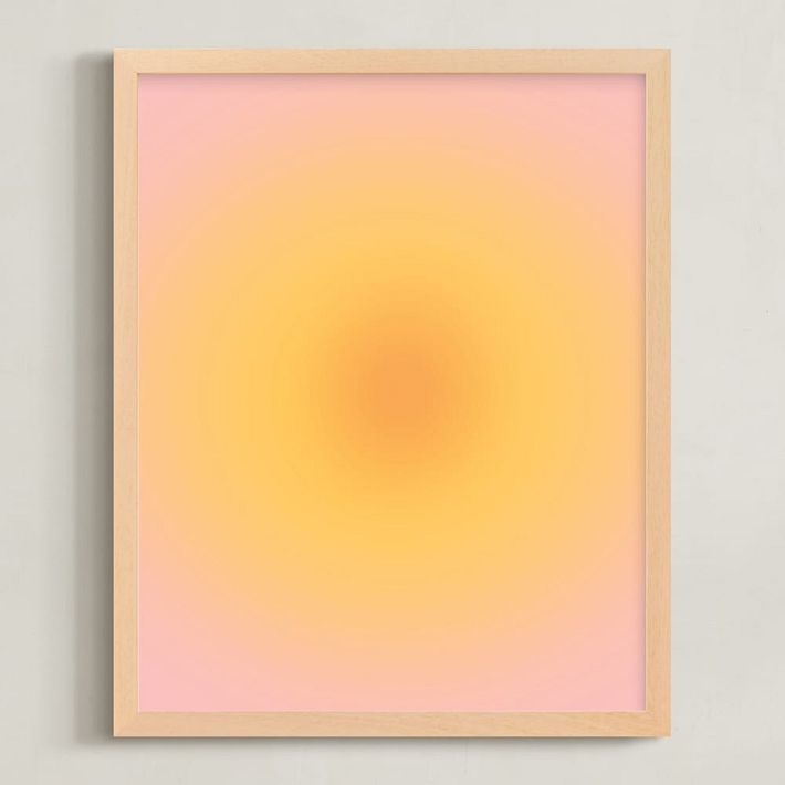 Soft Sun Wall Art by Minted for West Elm