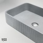 VIGO Windsor Rectangle Vessel Bathroom Sink