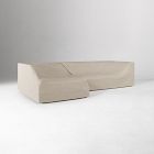 Telluride Aluminum Outdoor 2-Piece Chaise Sectional Protective Covers