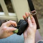 Steele Canvas Dog Leash &amp; Poop Bag Holder