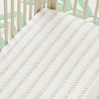 Joseph Altuzarra Vine Stripe Crib Sheet