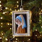 Dapper Lion Glass Ornament