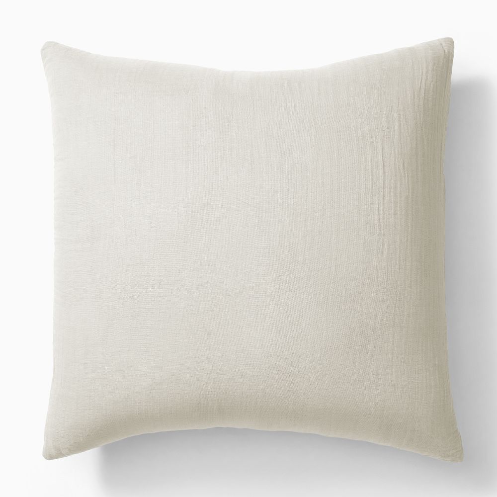 Dreamy Gauze Cotton Duvet Cover & Shams - Natural