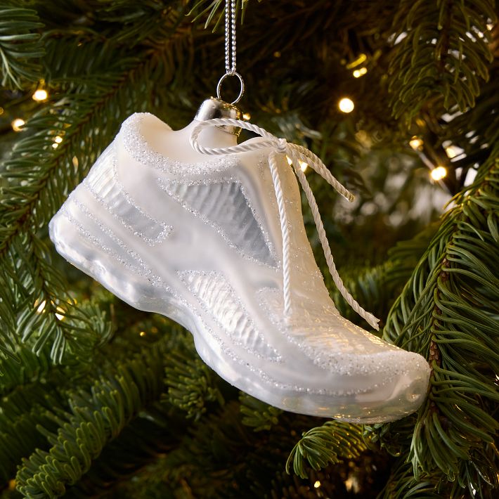 Glass Sneaker Ornament