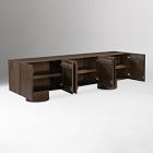 Carrie Reclaimed Wood Media Console (90")