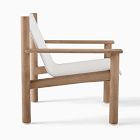 Westport Slim Profile Outdoor Sofa (68&quot;), Cusco Textilene&#174; Sling Lounge Chair &amp; Concrete Pedestal Round Coffee Table (32&quot;) Set