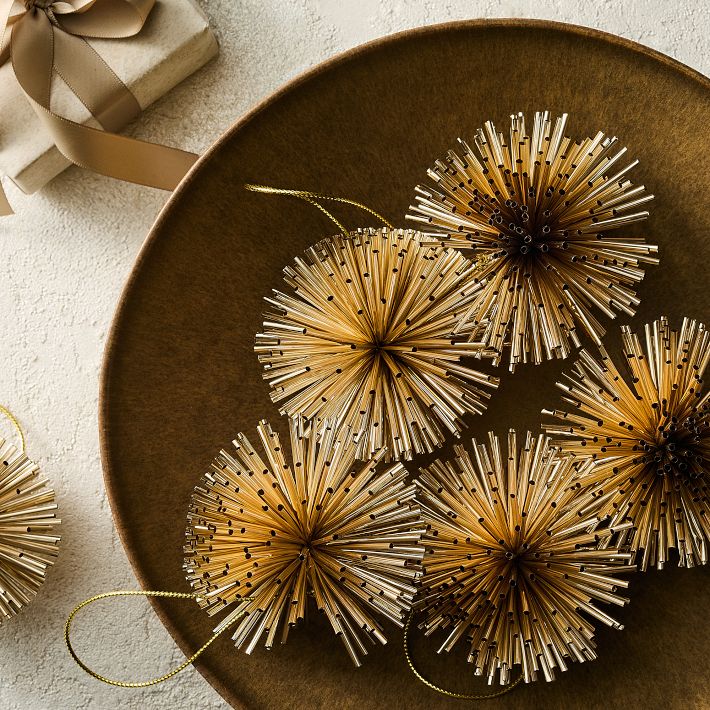 Medium Mylar Ball Ornament (Set of 6)