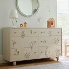 Kids Joseph Altuzarra Painted Botanical Dresser (60")