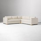Nassau Thin Arm 3-Piece L-Shaped Sectional (113&quot;)