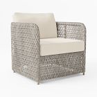 Coastal Outdoor Petite Lounge Chair Cushion Covers