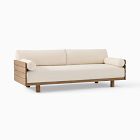 Cusco Outdoor Sofa (80&quot;), Lounge Chair &amp; Concrete Coffee Table (32&quot;) Set