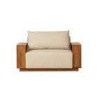Mairead Outdoor Teak Chair