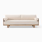 Cusco Outdoor Sofa (80&quot;), Lounge Chair &amp; Concrete Coffee Table (32&quot;) Set