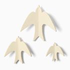 Joseph Altuzarra Mounted Papier-Mache Birds (Set of 3)