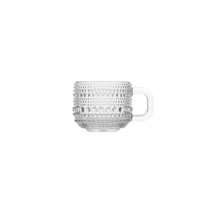 Jupiter Beaded Glass Espresso Cups (Set of 6)