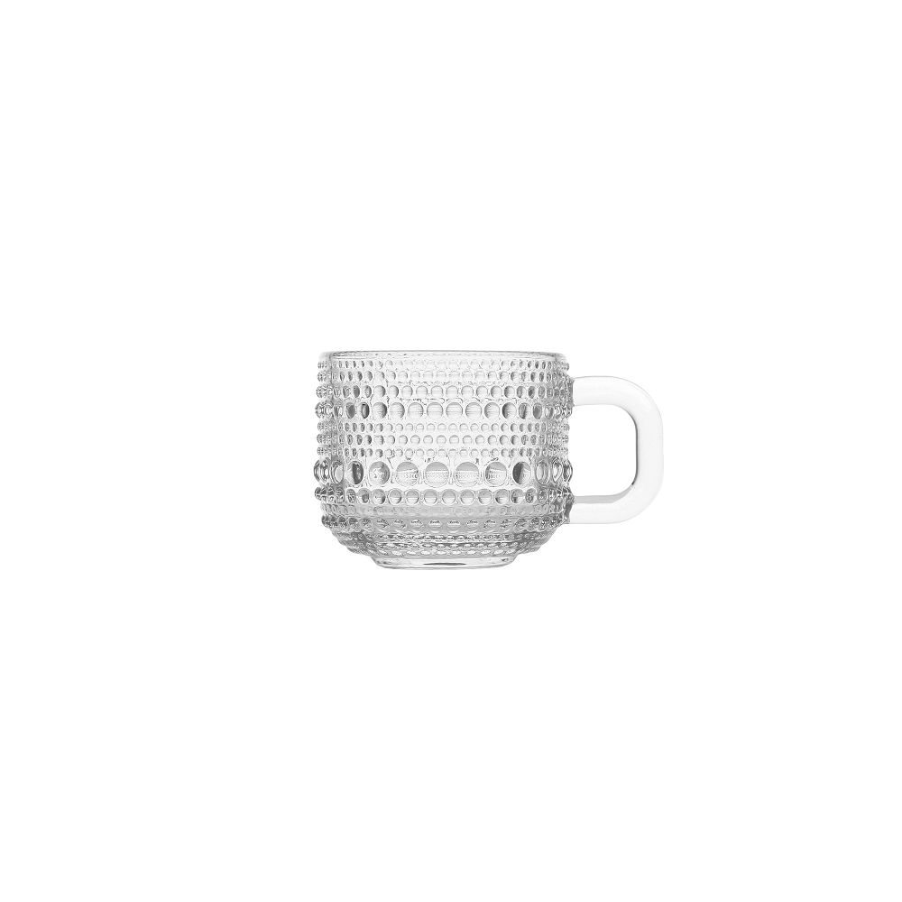 Jupiter Beaded Glass Espresso Cups (Set of 6)