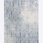 Chip and Dent:Distressed Foliage Rug, 5x8, Moonstone