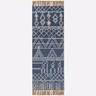 Chip & Dent: Summit Indoor/Outdoor Rug, 2.5x7, Midnight