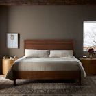 Berriman Walnut Bed