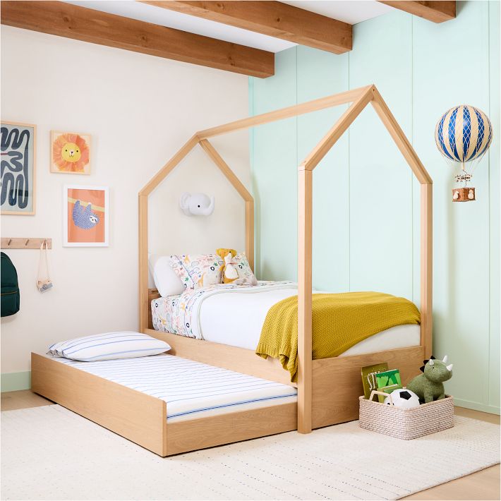 Story Trundle Modern Safe Kids' Bed West Elm