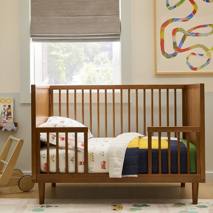 Gemini Convertible Crib Modern Nursery Essential West Elm