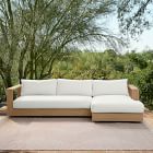 Telluride Outdoor 2-Piece Chaise Sectional (115")