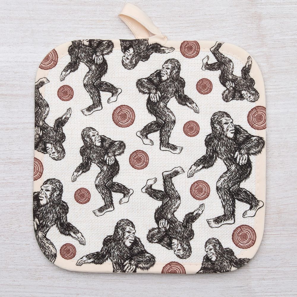 Counter Couture Sasquatch Oven Mitt & Pot Holder