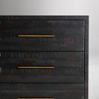 Alexa Burnished Pedestal 9-Drawer Dresser (88&rdquo;)