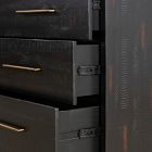 Alexa Burnished Pedestal 9-Drawer Dresser (88&rdquo;)