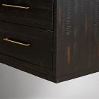Alexa Burnished Pedestal 9-Drawer Dresser (88&rdquo;)