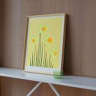 Molly M Framed Wall Print - Daffodil