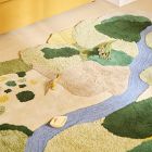 National Geographic Topo Landscape Rug