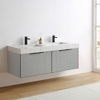 Baylor Floating Double Bathroom Vanity (48"&ndash;72")