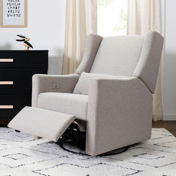 Babyletto Kiwi Electronic Swivel Glider Recliner West Elm