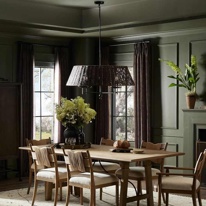 Evgenia Rattan Chandelier (36&quot;)